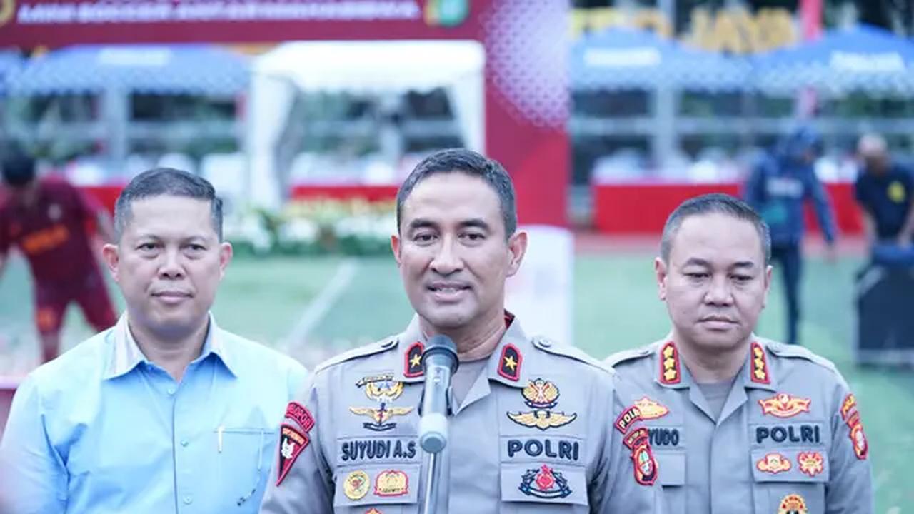 Wakapolda Metro Jaya Brigjen Pol Suyudi Ario Seto menyampaikan pihaknya membetuk tim satuan tugas atau Satgas Penanggulangan Pencemaran Udara demi mempercepat pengendalian polusi udara di Jakarta. (Liputan6.com/Ady Anugrahadi)