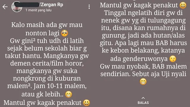 5 Status Media Sosial Sok Berani Uji Nyali Ini Bikin Tepuk Jidat