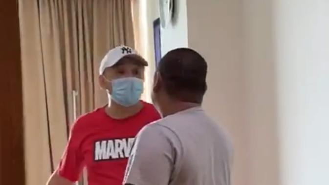 JC, pelaku penganiayaan perawat RS Siloam Palembang sempat mengaku sebagai anggota polisi (Dok. Instagram @palembang_wikwikwik / Nefri Inge)