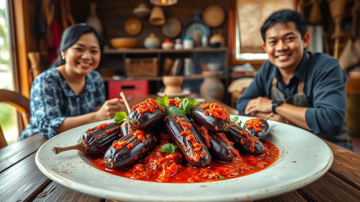 Cara Membuat Sambal Terong Pedas yang Bikin Nagih