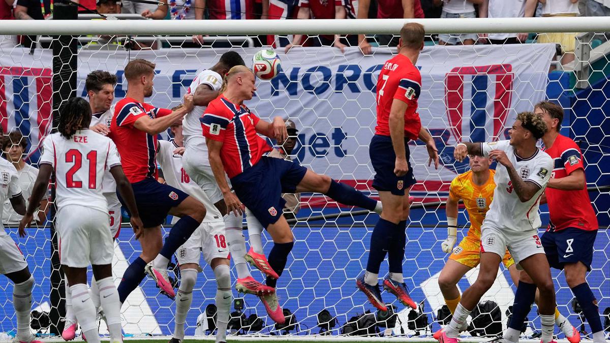 Gol Krusial Norwegia ke Gawang Inggris Dianulir VAR, Aksi Erling Haaland Jadi Biang Keladinya