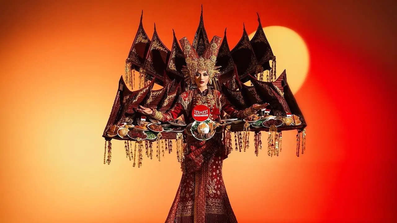 Miss Grand Indonesia 2024 Bawa Kostum Nasional Bertema Masakan Padang, Disponsori Arief Muhammad