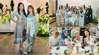 6 Potret Artis di Acara Kolaborasi Busana Ramadhan Ayu Dewi, Ada Geng Cendol
