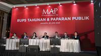 Paparan publik grup Mitra Adiperkasa (MAP), Selasa, 20 Juni 2023. (Foto: Liputan6.com/Elga N)