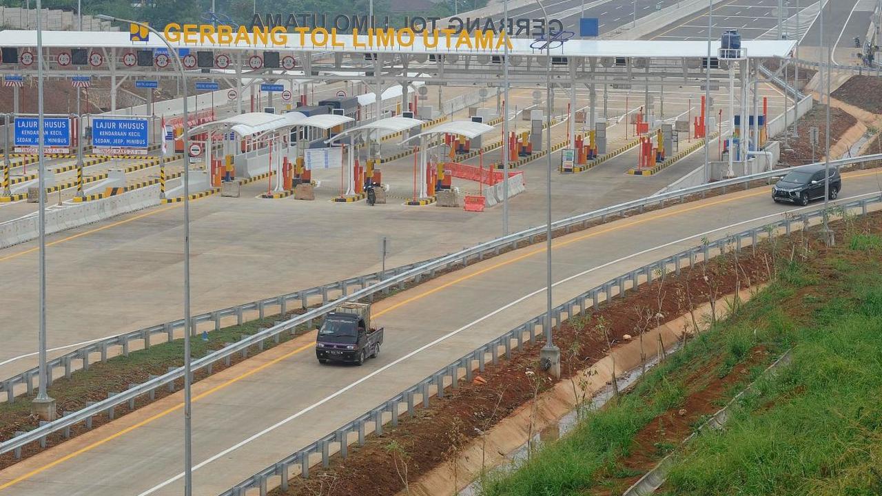 Proyek Tol Cinere-Jagorawi (Cijago) seksi 3B Junction Krukut-Cinere sepanjang 2,19 kilometer (km) yang berada di Limo, Depok, Jawa Barat, Senin (28/08/2023) segera tuntas.