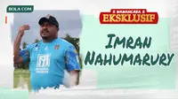 Cover wawancara Bola.com dengan Pelatih Malut United, Imran Nahumarury. (Bola.com/Okie Prabhowo)