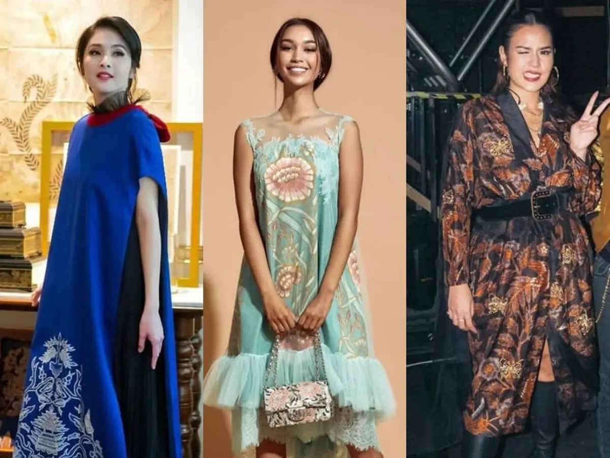 Dress dari cheap kain batik