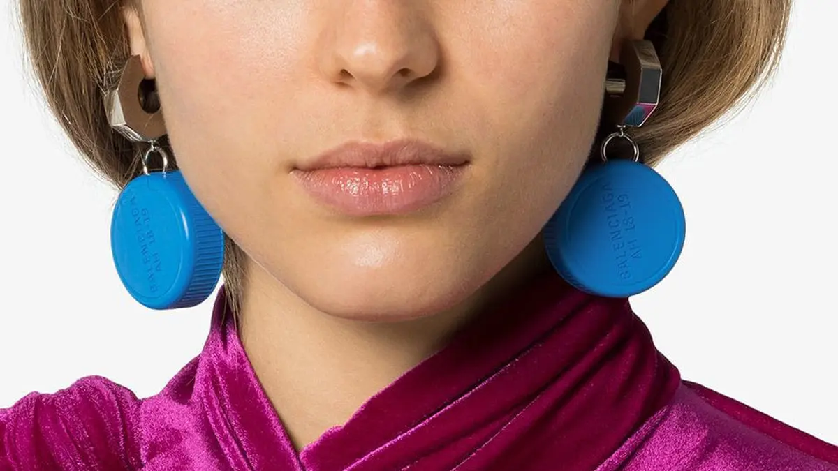 Bottle cap hot sale earrings balenciaga
