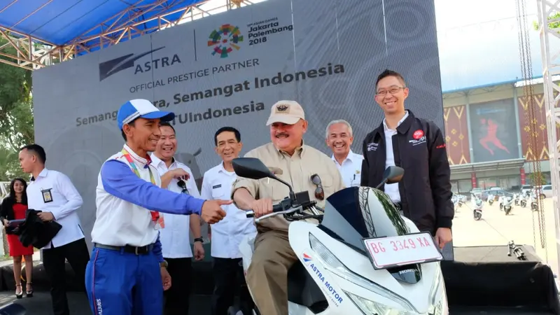 Sumsel Dapat Bantuan 50 Unit Motor Operasional Asian Games 2018