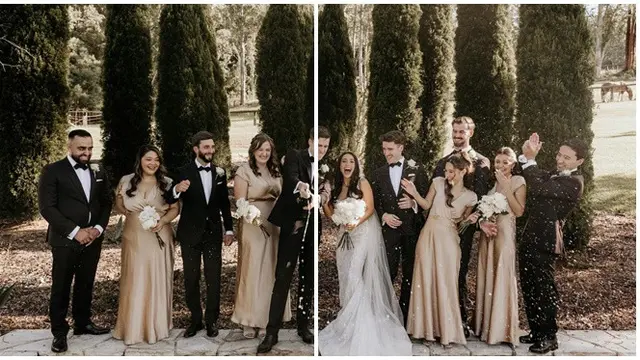 6 Potret Pernikahan Annisa Rawles Kakak Amanda Rawles, Digelar di Australia