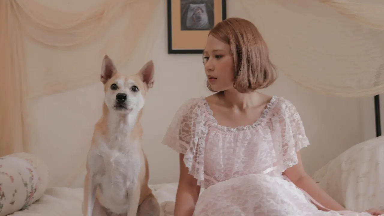 Nadin Amizah dalam pemotretan album ‘Laika, yang Ditinggalkan’. (dok Secret Signals)