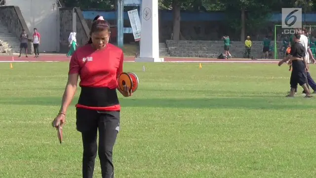 VIDEO: Kesiapan Atlet Tolak Peluru Asian Para Games 2018