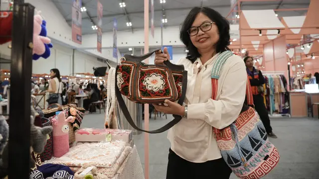 UMKM Rajut Ini Go Global! Bukti BRI Buka Pintu ke Pasar Ekspor Lewat UMKM EXPO(RT)