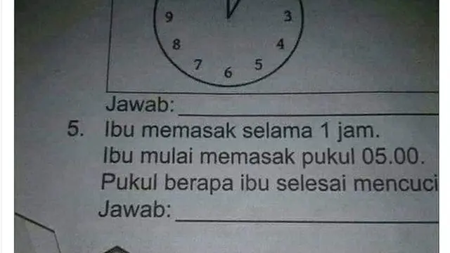 Soal MTK SD