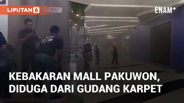 VIDEO: Viral Kebakaran Mall Pakuwon Yogyakarta, Diduga Berasal Dari Gudang Penyimpanan Karpet