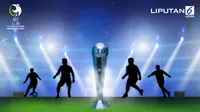 Banner 8 Besar Piala AFC U-19 2018 (Liputan6.com/Dillah)