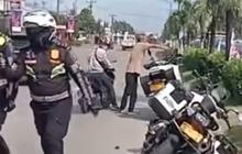 Penjelasan Polisi soal PJR Ditlantas Polda Sumut Viral Ugal-Ugalan Tabrak Lansia di Medan