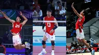 Tiga Bintang Muda Timnas Voli Putra Indonesia Didapuk Jadi Brand Ambassador