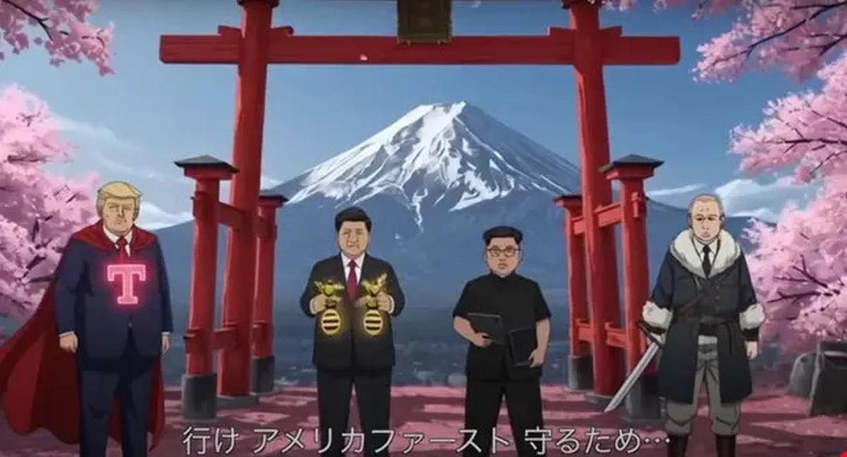 Donald Trump Jadi Pahlawan Anime dalam Lagu dan Video Klip Satir Berjudul Go, Tariff Man Trump!