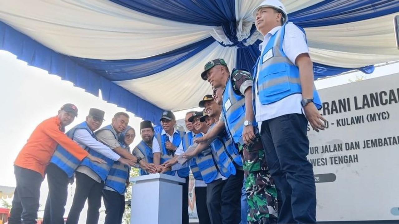 Pemprov Sulteng Mulai Rekonstruksi Jalan Sigi Sepanjang 23 Km, Tingkatkan Konektivitas Wilayah