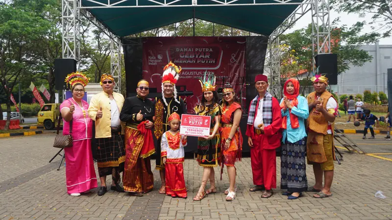Acara perayaan Kemerdekaan Republik Indonesia ke-77 bersama Damai Putra Group
