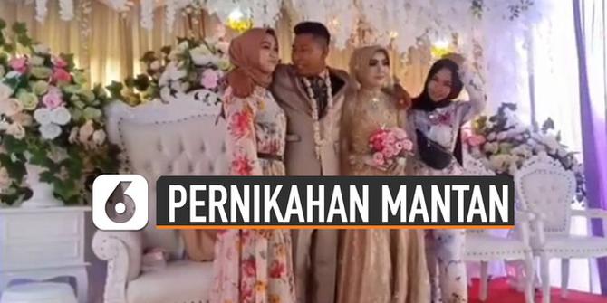 VIDEO: Viral Perempuan Datang Ke Pernikahan Mantan, Pengantin Perempuan Hingga Nangis