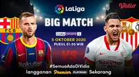 Big Match Barcelona vs Sevilla di Vidio. (Sumber: Vidio)