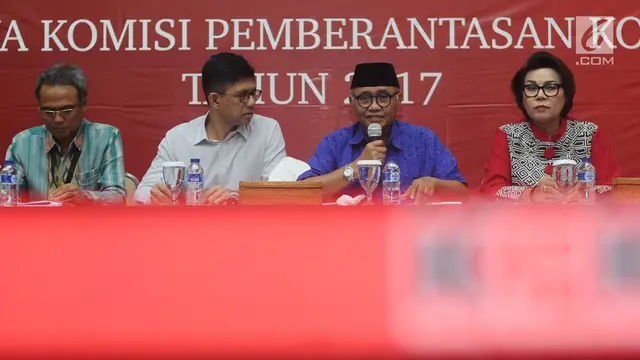 Pimpinan KPK Beberkan Hasil Kinerja Tahun 2017