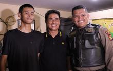 Penuh Haru, Casis Bintara Korban Begal Sampai Jari Putus Bertemu Idola Aipda Ambarita