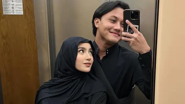 Mahalini Raharja Pamerkan Kecantikan Berhijab Saat Umrah, Tampilan Baru Penuh Pesona (credit: instagram.com/rizkyfbian).