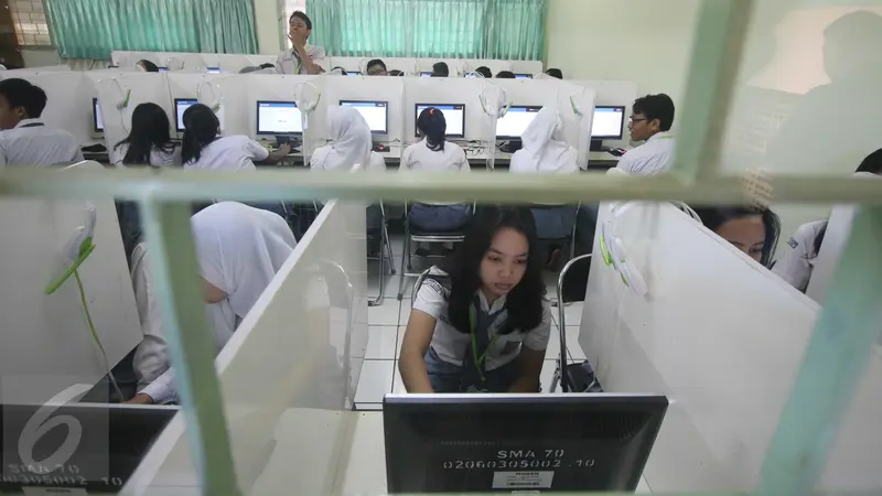 20160404-Pelaksanaan UNBK di SMAN 70 Jakarta-Jakarta