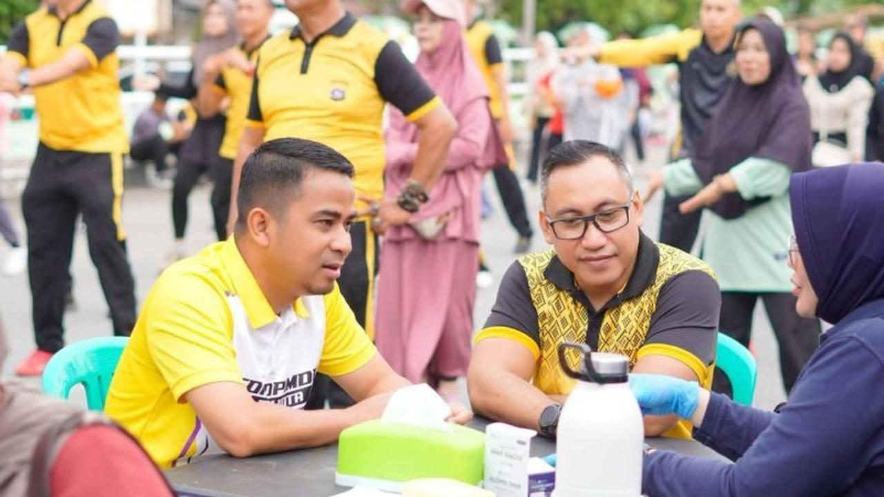 Pemkot dan Polres Solok Kota Gelar Cek Kesehatan Gratis, Dorong Gaya Hidup Sehat Warga