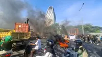 Demo mahasiswa di Makassar