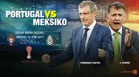 Prediksi Portugal vs Meksiko (liputan6.com/Trie yas)