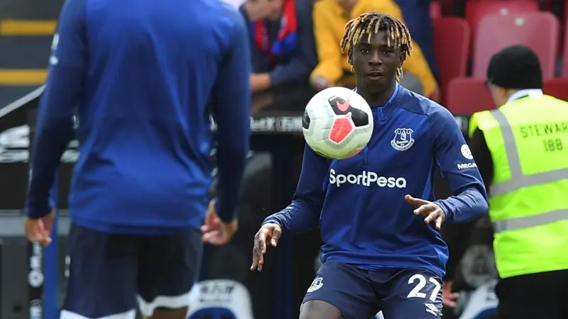 Penyerang Everton, Moise Kean.