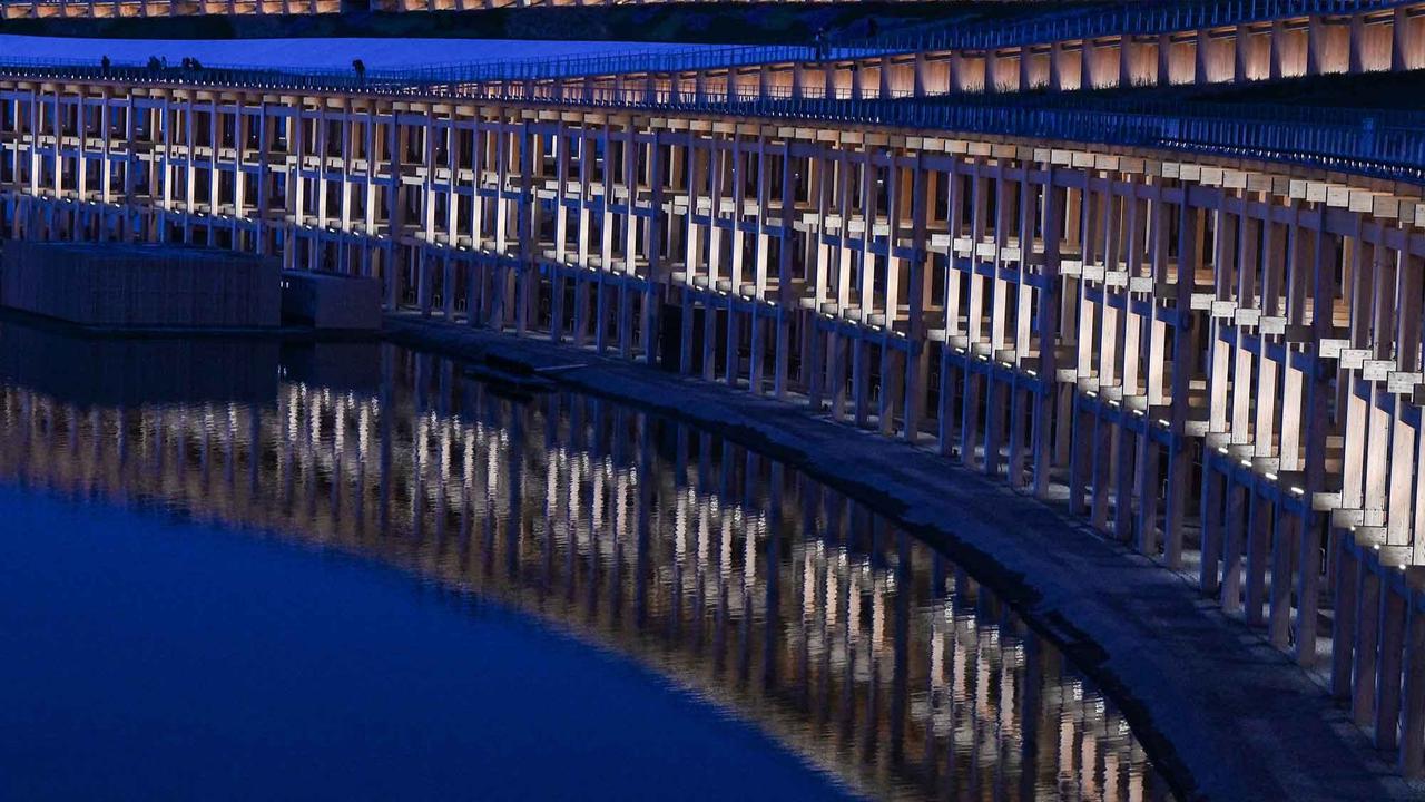 FOTO: Melihat Bangunan Struktur Kayu Terbesar di Dunia pada Perhelatan World Expo Osaka 2025