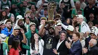 Boston Celtics juara NBA 2023/2024. (Bola.com/Dok.AFP/ADAM GLANZMAN / GETTY IMAGES NORTH AMERICA / GETTY IMAGES VIA AFP).