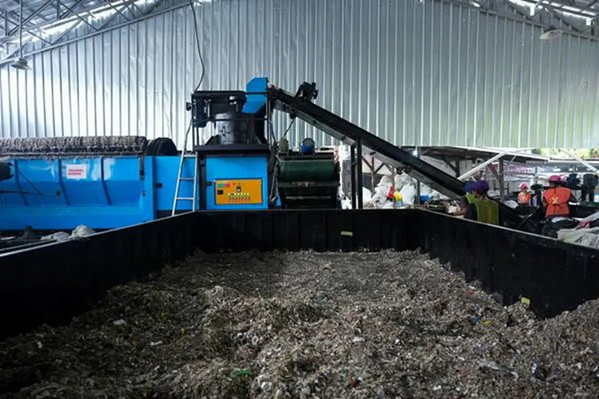 Refuse Derived Fuel (RDF) hasil dari Jangjo Zero Waste Integrated System. Credit: Jangjo