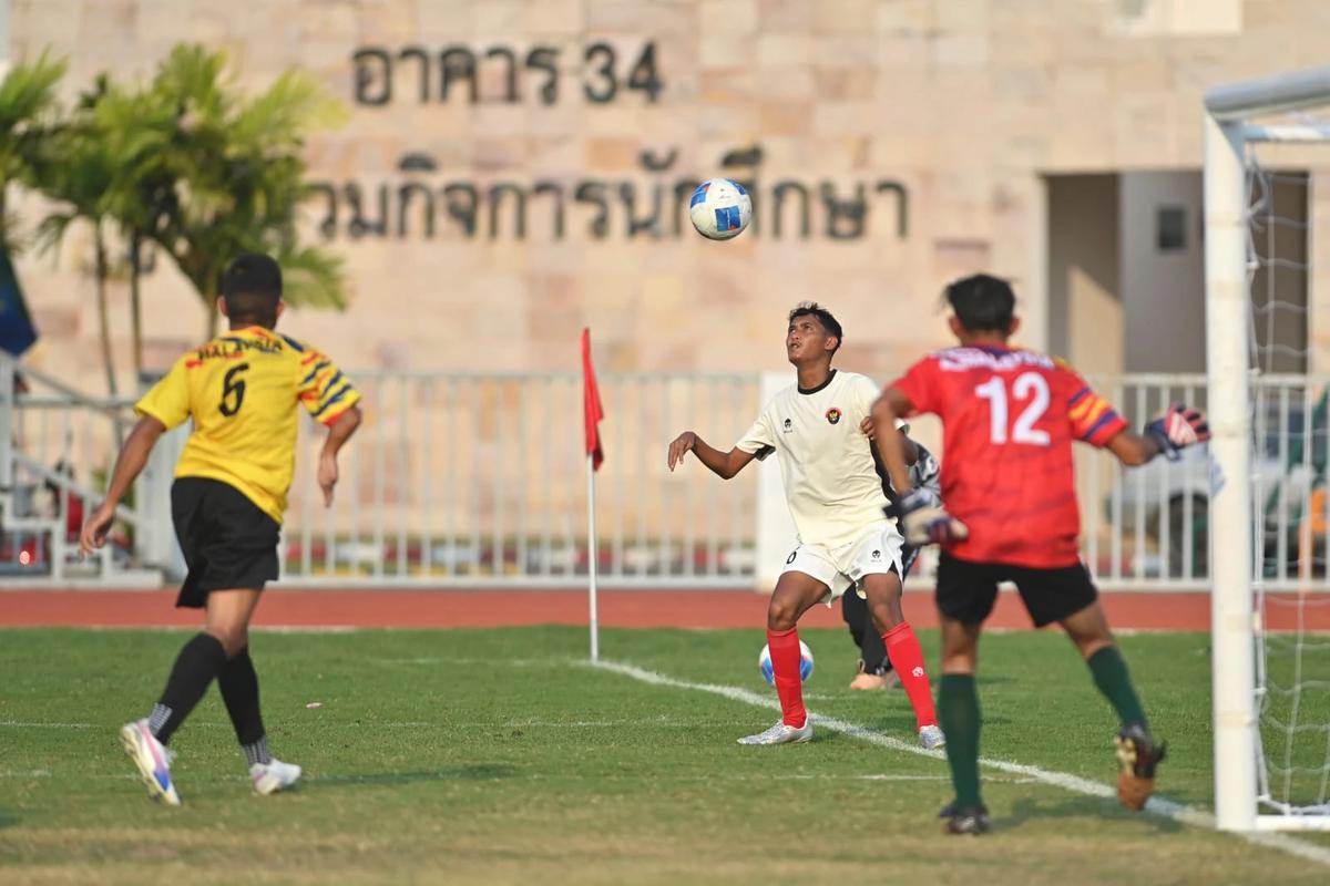Tim Sepak Bola CP Indonesia Pesta Gol, Hajar Malaysia 3-0 di APG Thailand