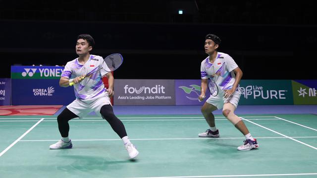 Leo Rolly Carnando/Bagas Maulana - Korea Open 2024 - Bulu Tangkis
