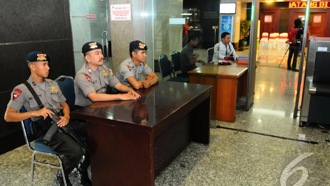 Jokowi Menang, Polisi Jaga Ketat MK