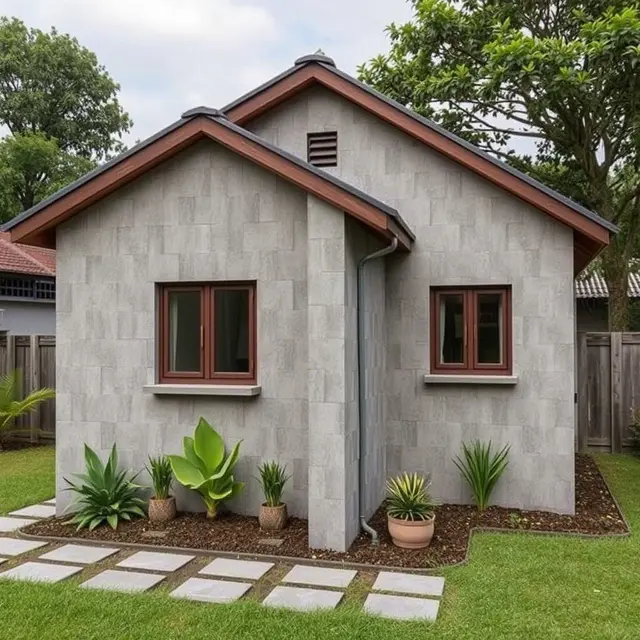 Rumah Murah Sederhana di Pedesaan