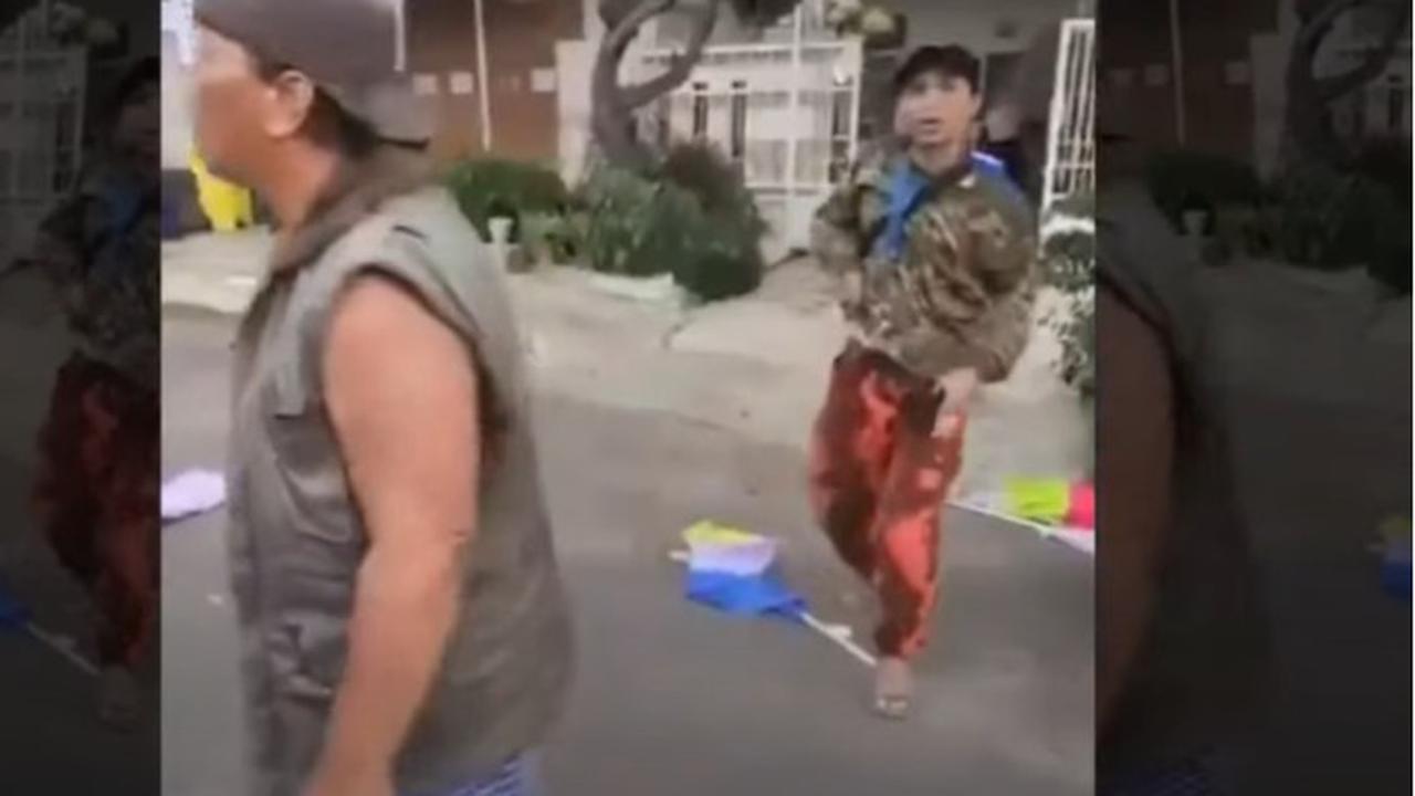 VIDEO: Bang Jago Ngamuk Diduga Ormas, Todong Sajam Obrak-abrik Latihan Band Anak TK Tangsel