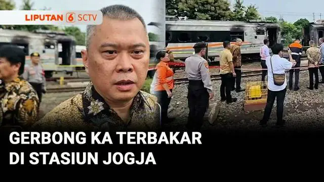 VIDEO: Menhub: Gerbong Kereta Terbakar Bakal Diganti untuk Angkutan Lebaran