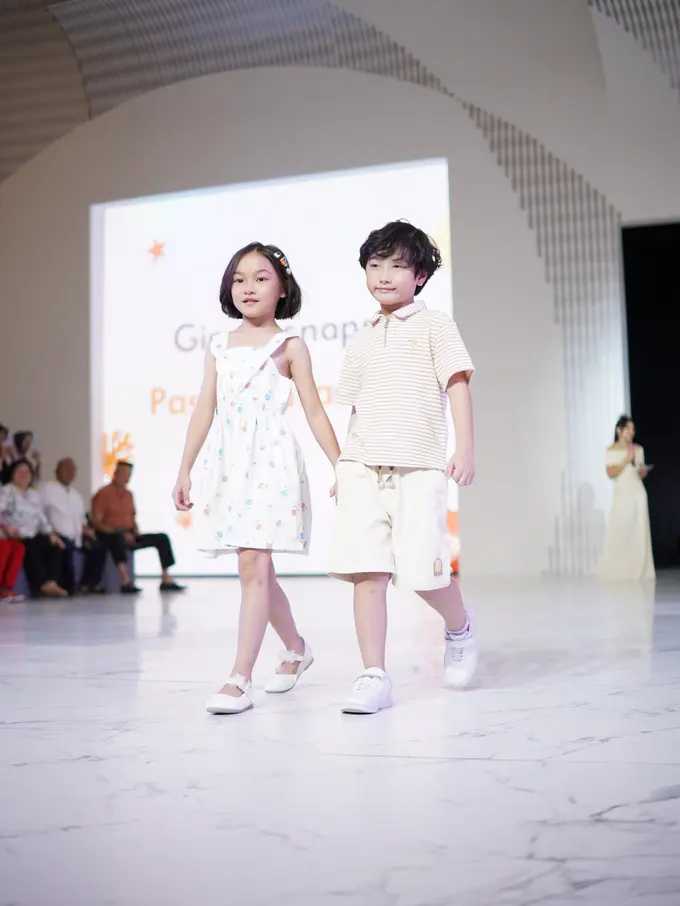 Gingersnaps brand fashion anak meluncurkan koleksi terbaru bertajuk Pastel Paradise di Fashion Nation. [Dok. Gingersnaps]