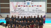 Atlet-atlet renang junior Indonesia bersiap untuk berkompetisi di SEA Age Group Swimming Championship di Phnom Penh, Kamboja, 28-30 Juni 2019. (Dok. PRSI)