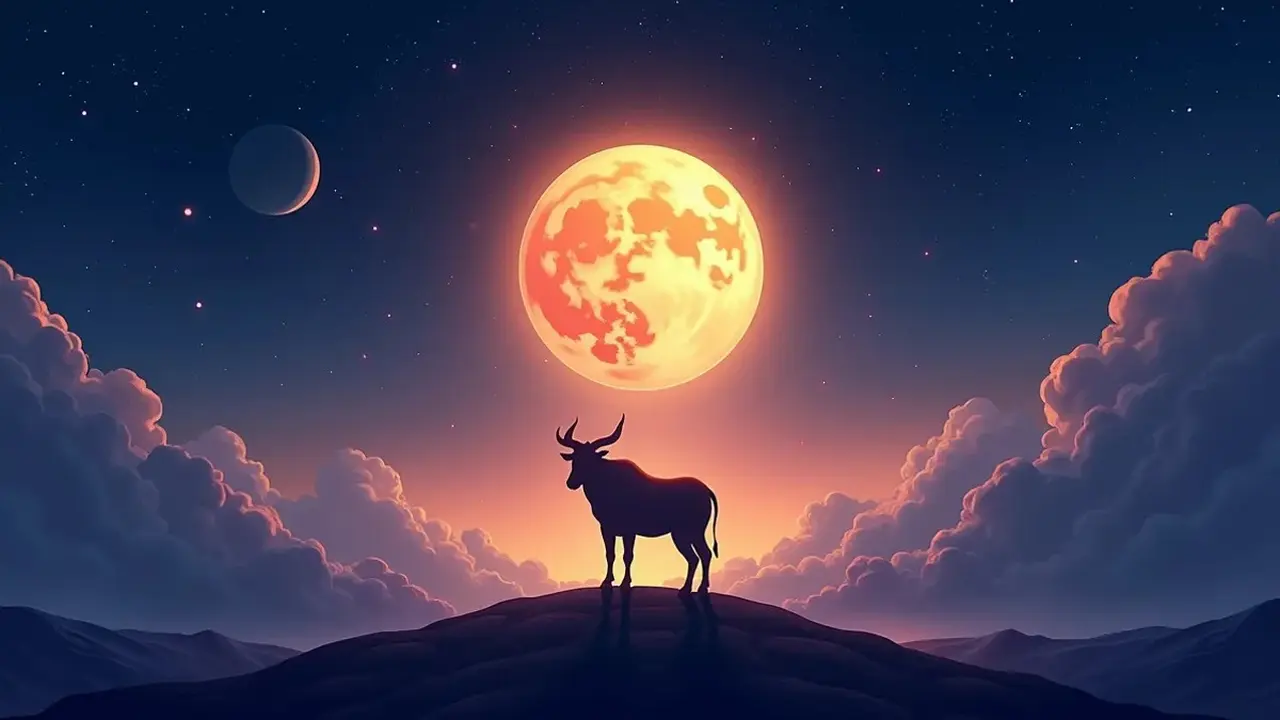 logo zodiak taurus (sumber: AI generated)