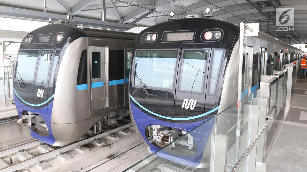 Bulan Depan Masyarakat Bisa Ikut Uji Coba MRT