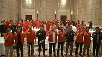 Ketua Umum PSSI Mochamad Iriawan melepas Timnas Indonesia U-19 yang menjalani TC di Kroasia. (PSSI)