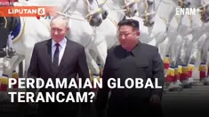 Presiden Rusia Vladimir Putin dan pemimpin Korea Utara Kim Jong Un menandatangani perjanjian yang menurut mereka berisi klausul pertahanan bersama. Perkembangan ini dikritik oleh AS dan sekutunya, yang mengatakan hubungan tersebut merupakan ancaman b...